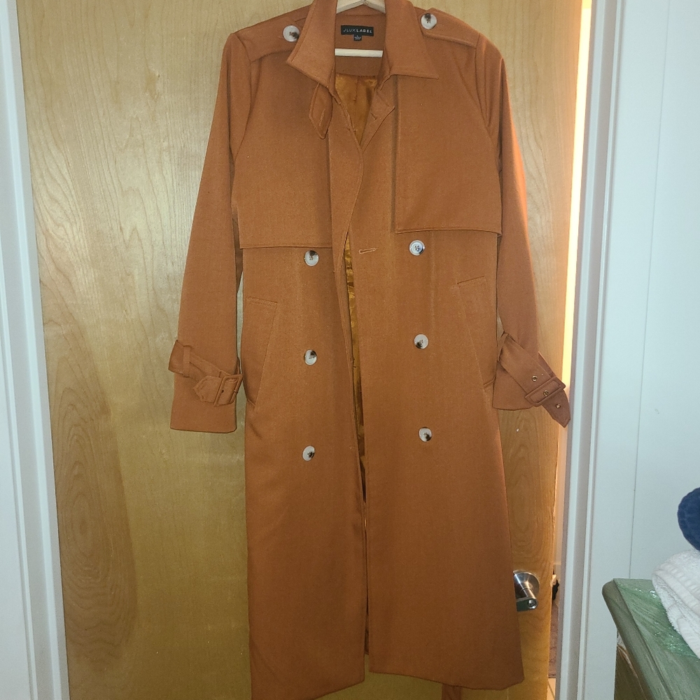 Gorgeous JLuxLabel Orange Trenchcoat